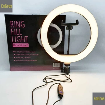 (CEK PACKINGAN) Paket RingLight 26cm Tripod 2 Meter Lampu Ring Light Selfie Holder Tripot 2.1m