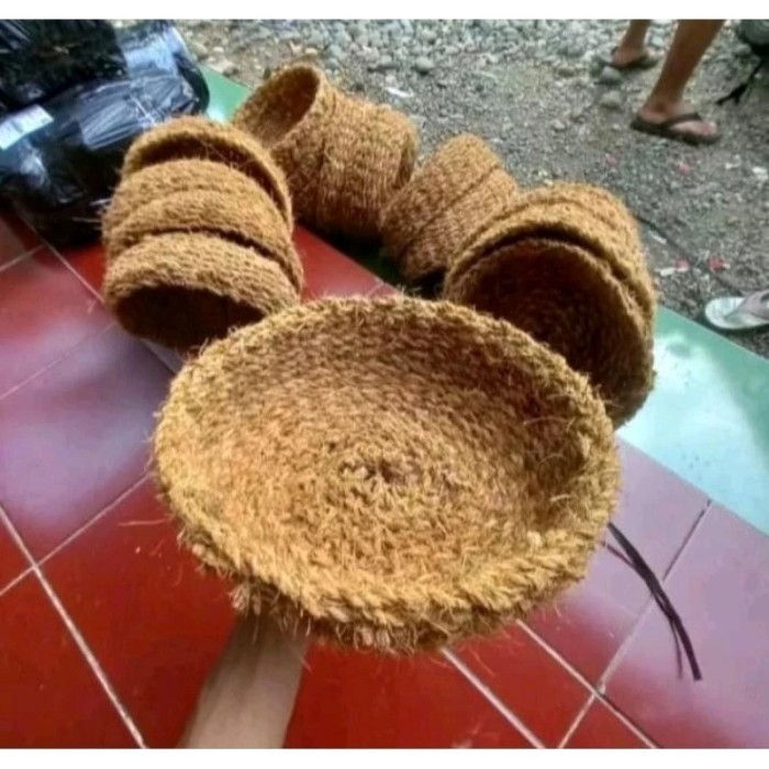 Jual 28cm Tarangan Susuh Sarang Ayam Dan Unggas Serabut Sabut Kelapa ...