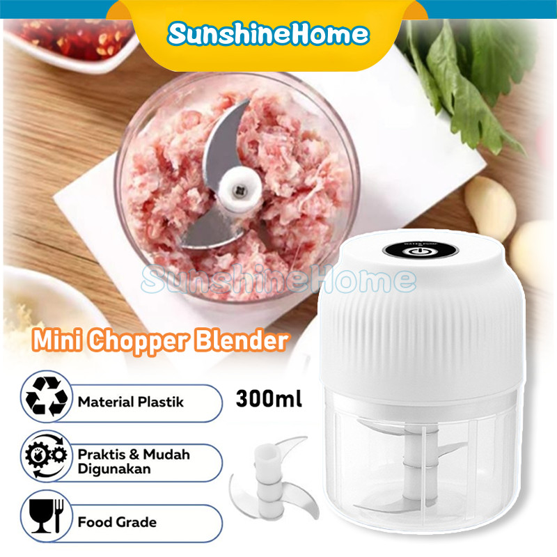 Chopper Blender Portable USB Mini Chopper Portable Blender Mini Food  Processor