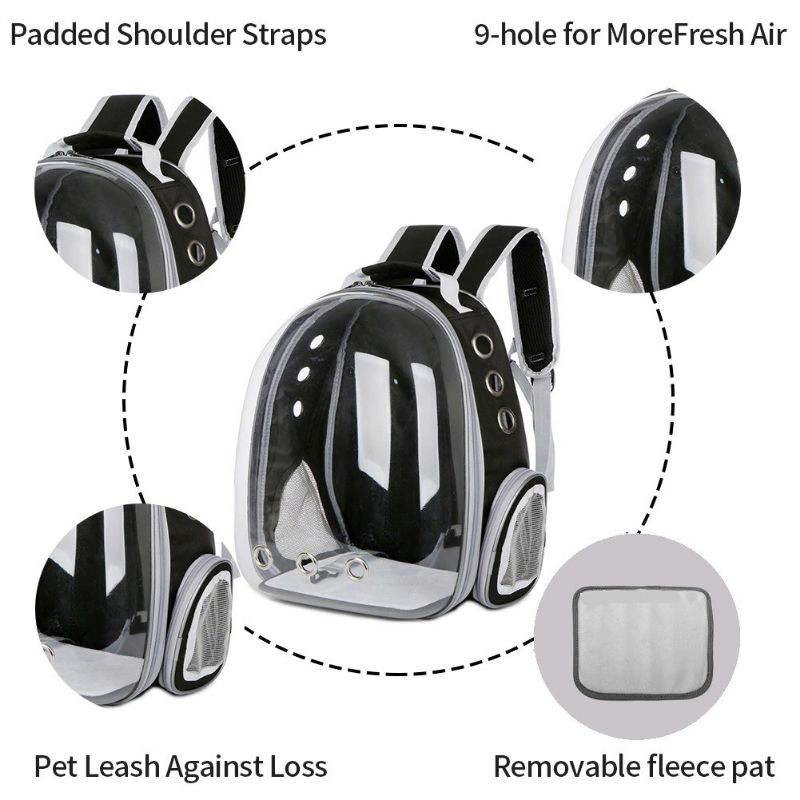 Jual Tas Ransel Cabin Kucing Transparan Cat Bag Carrier | Shopee Indonesia