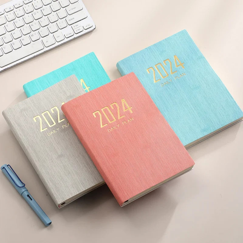 Jual prima MINKYS Buku Catatan Harian 2024 Notebook Planner 365 Days 64 ...