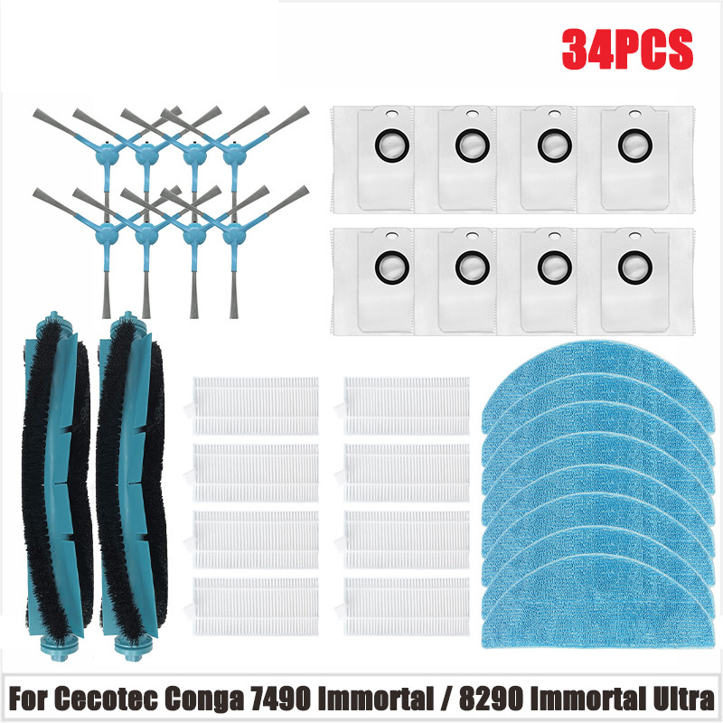 Panno di ricambio per aspirapolvere Conga 7490 Immortal/8290 Immortal