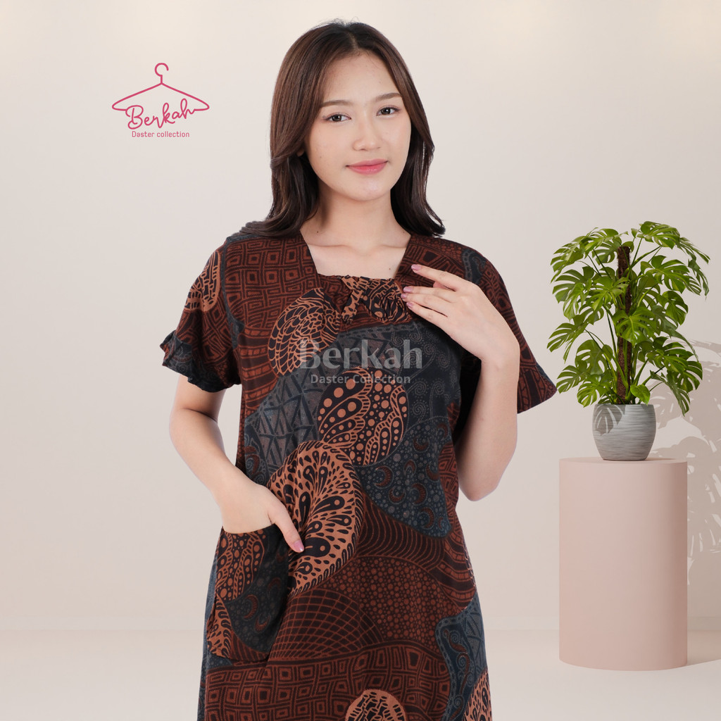 Daster Rayon Karet Batik Surya Teja Dsl-