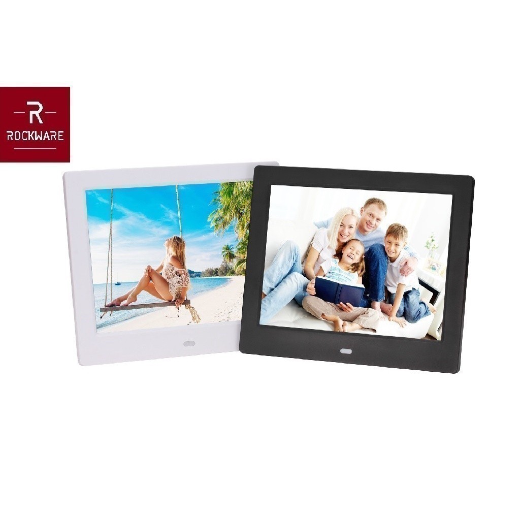 Jual ROCKWARE RW-SJD803 - 8 inch Digital Photo Frame - Frame Foto ...