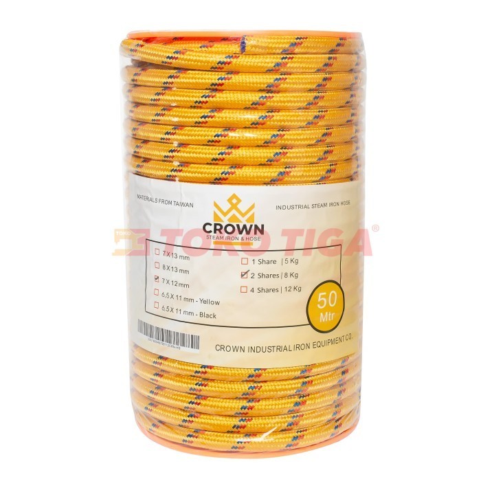 Jual Selang Setrika Uap Kuning Grade A /1 Roll 50 Meter | Shopee Indonesia