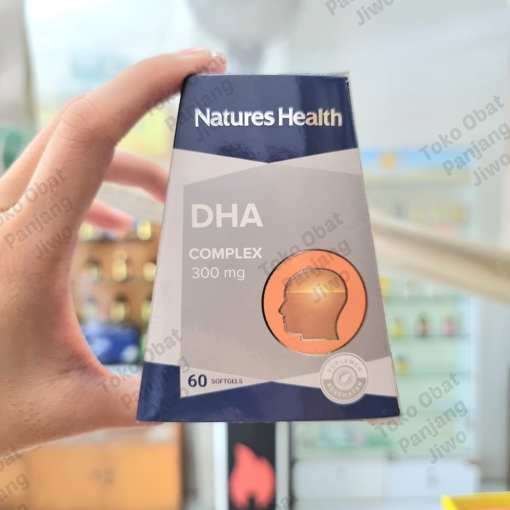 Jual NATURES HEALTH DHA Complex 300mg 60 Capsul/Daya Ingat/Konsentrasi ...