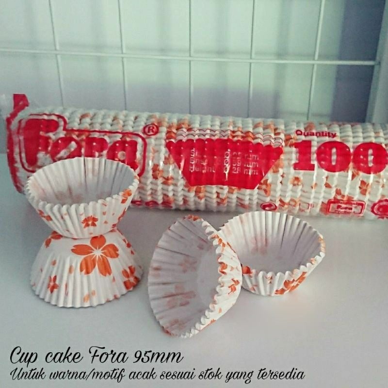 Jual Ready[100pcs] Cup Cake Kertas/Alas kue/Cup Muffin Bolu Kukus ...
