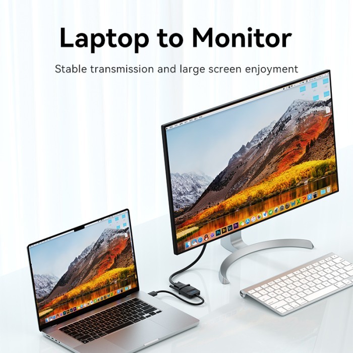 Jual Vention HDMI to VGA Converter Adapter For Monitor dan Proyektor ...
