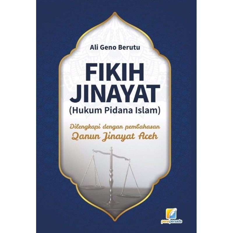 Jual Buku Fikih Jinayat Hukum Pidana Islam di Lengkapi dengan ...
