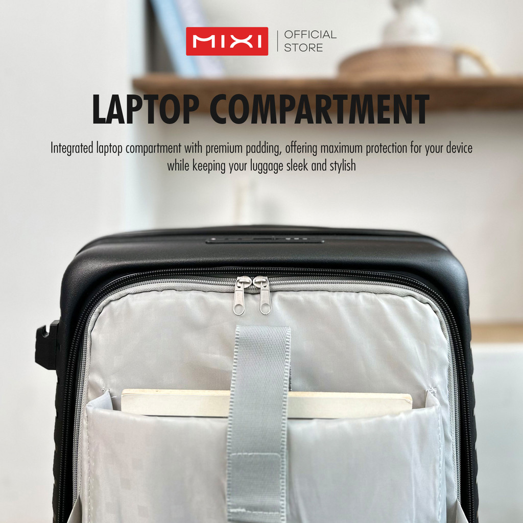Jual Koper Laptop Mixi x Roaming Koper Size Kabin & Bagasi Front Load ...