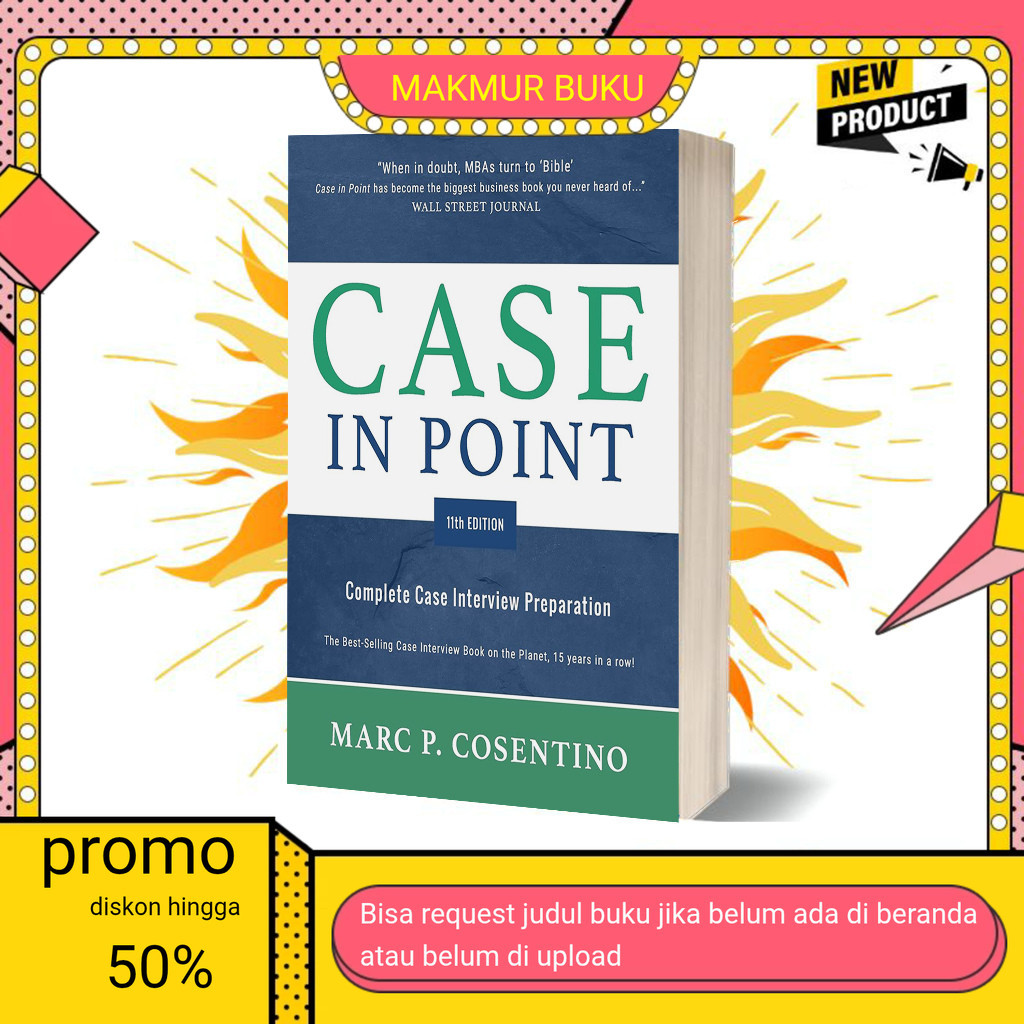 Jual Buku eng Case in Point 11th Edition by Marc Patrick Cosentino ...