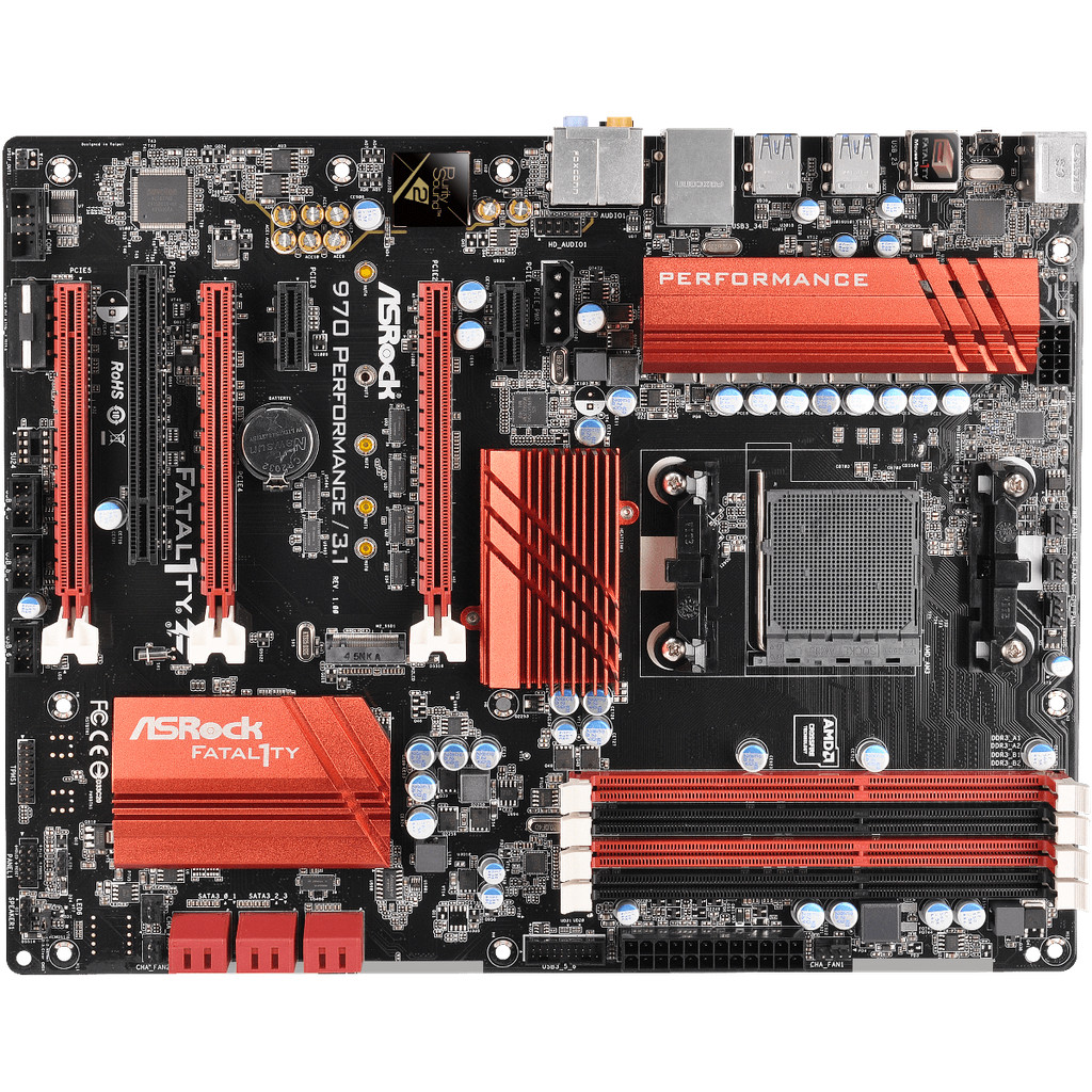 Jual ASRock 970 PERFORMANCE/3.1 Motherboard Socket AM3+ AMD 970 4xDDR3 ...