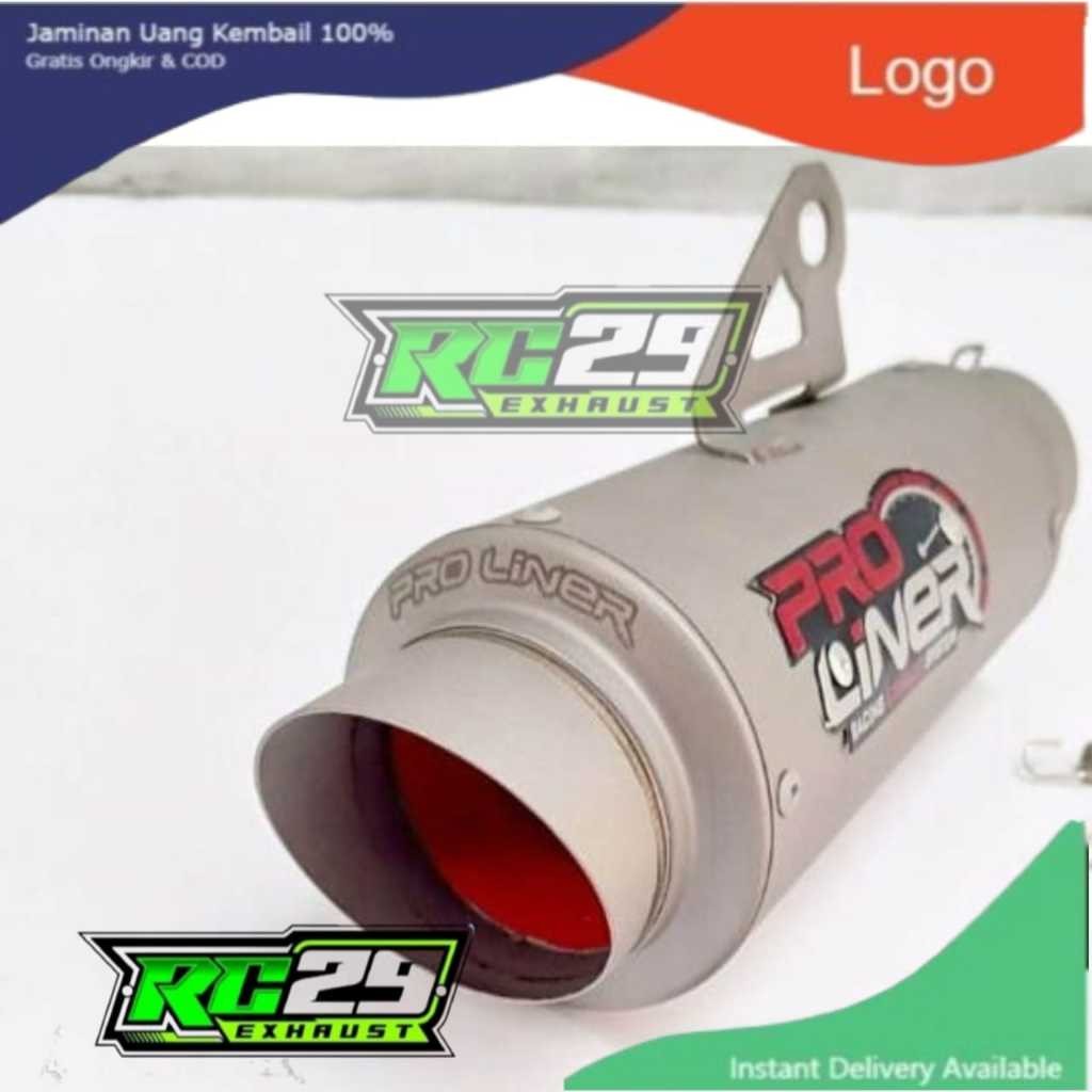 Jual Exhaust proliner racing short 51mm Ekzos Exzos proliner | Shopee ...
