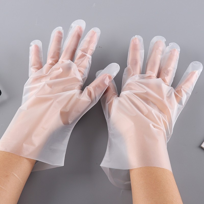 Jual Sarung Tangan Plastik Sekali Pakai isi 100 Pcs Hand Gloves ...