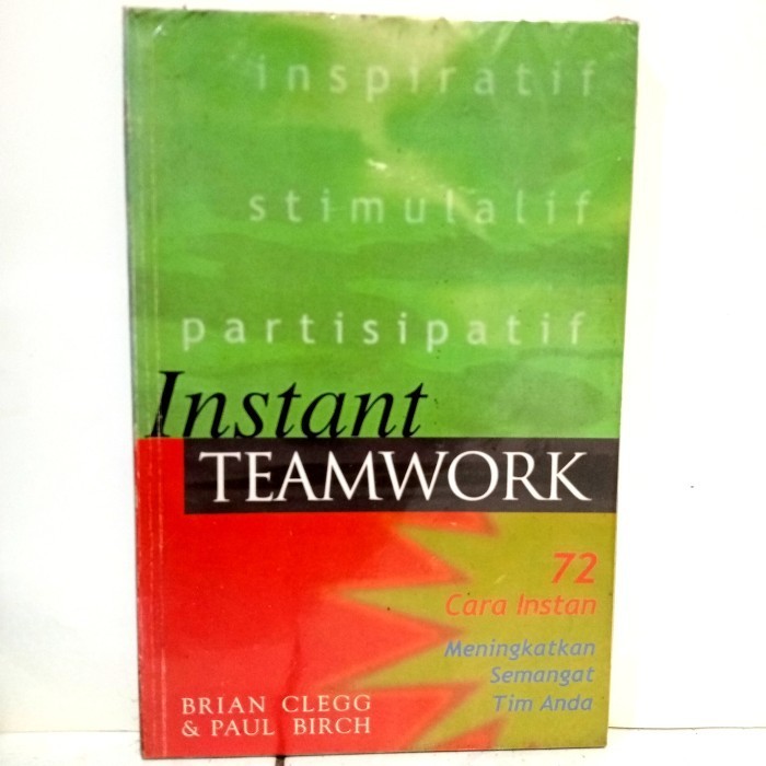 Jual Buku Instant TeamWork. Brian Clegg | Shopee Indonesia