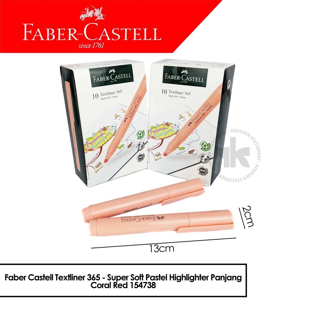 Jual Faber Castell Textliner 365 - Super Soft Pastel Highlighter ...