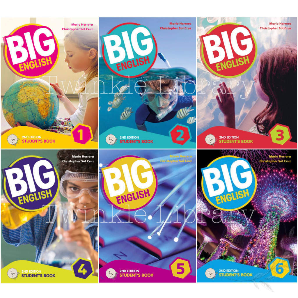 Jual BIG English 1 2 3 4 5 6 Student’s Book Workbook Teacher’s Edition ...