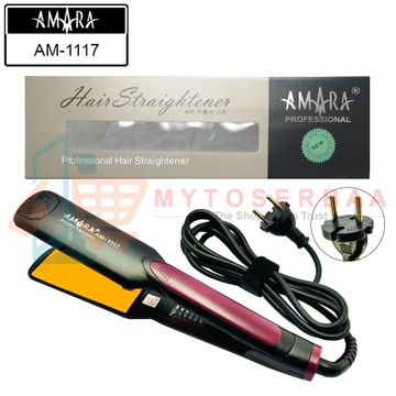 ( ) AMARA AM 1117 Ceramic Glide Plate Hair Straightener Catokan Rambut MY