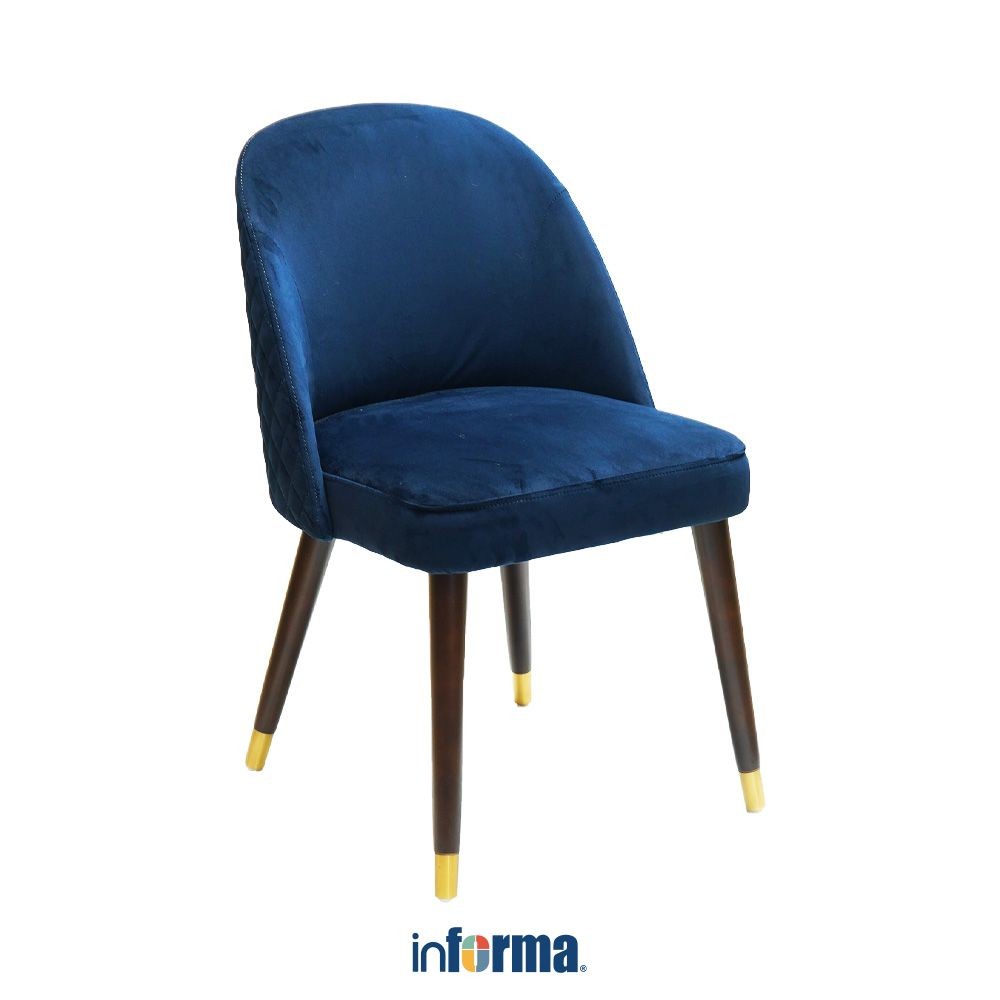 Jual Informa Kailey Kursi Makan Fabric Dining Chair Tempat Duduk Ruang