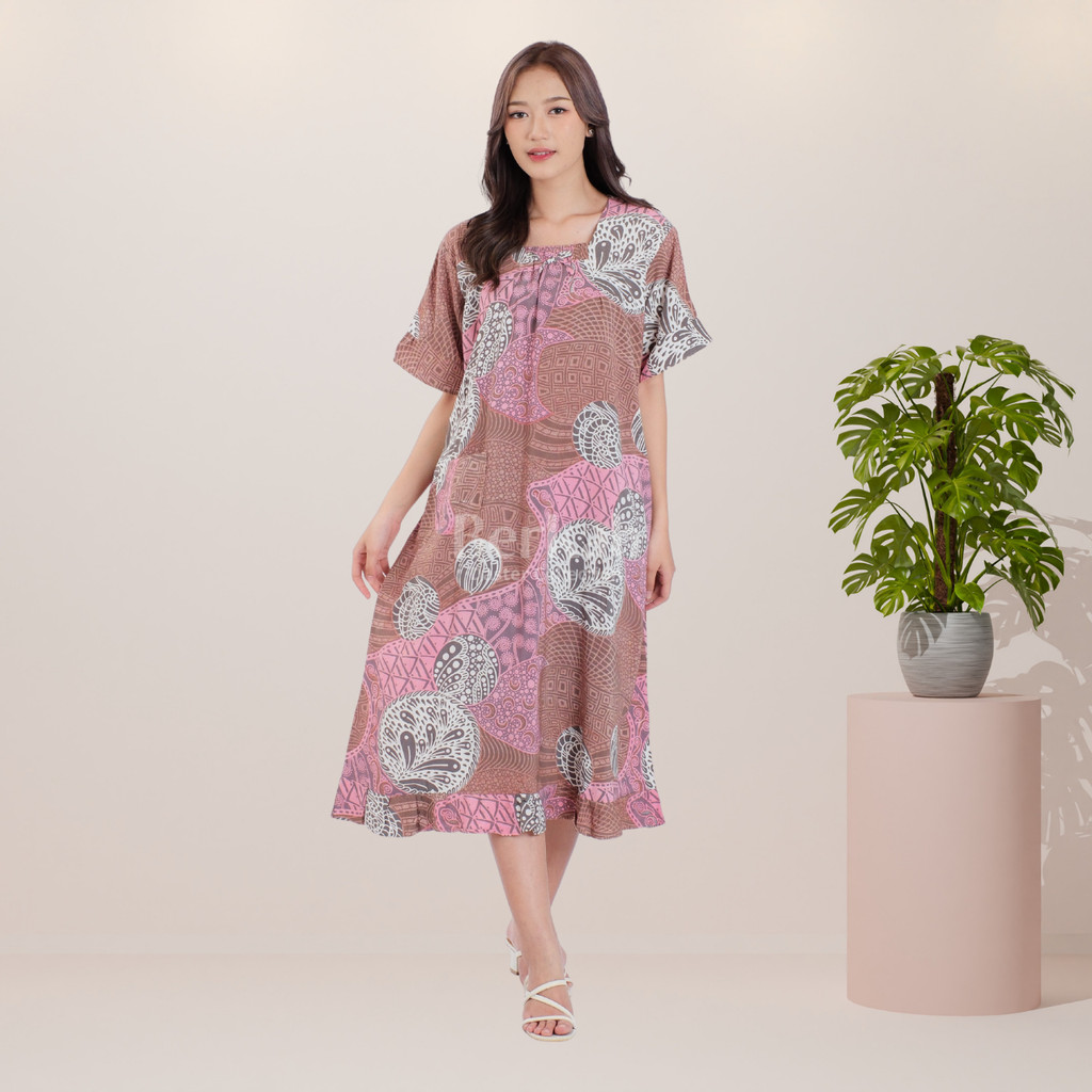 Daster Batik Rayon Karet Surya Teja Dss- 2