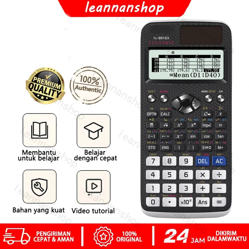 Jual Kalkulator Scientific ilmiah FX-991EX/991ES-Plus Kalkulator ...