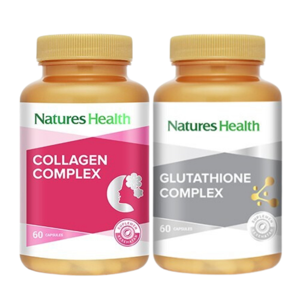 Jual NATURES HEALTH COLLAGEN COMPLEX GLUTHATHIONE COMPLEX 60 CAPSULES