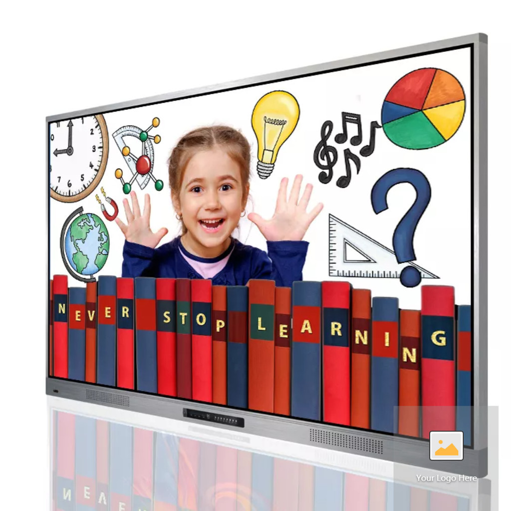 Jual 55 65 75 86 98 inch LCD interactive whiteboard touch screen smart ...