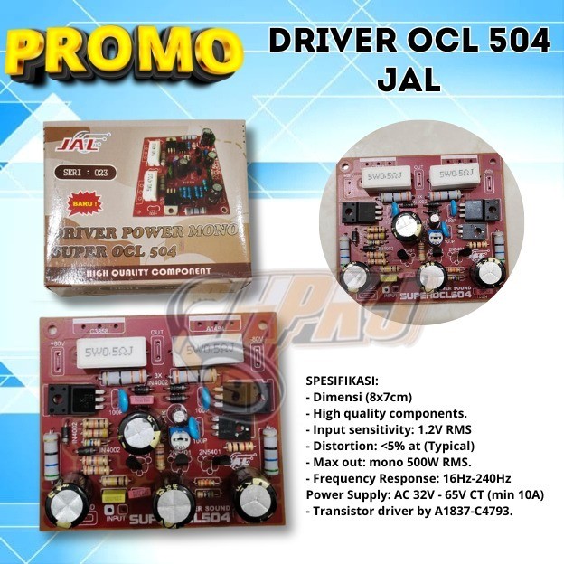 Jual KIT SUPER DRIVER SOCL 504 JAL driver socl 504 merk JAL | Shopee