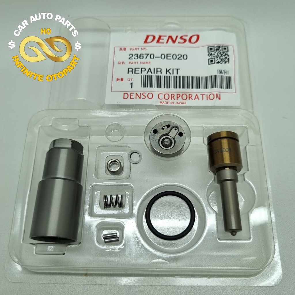 Jual REPAIR KIT INJECTOR INOVA HILUX REVO INNOVA REBORN 2GD 2.4 DNS ...