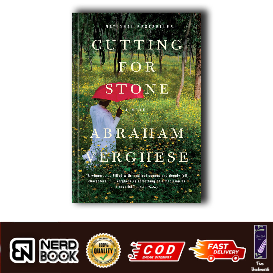 Jual Cutting for Stone by Abraham Verghese (English Version) | Shopee ...