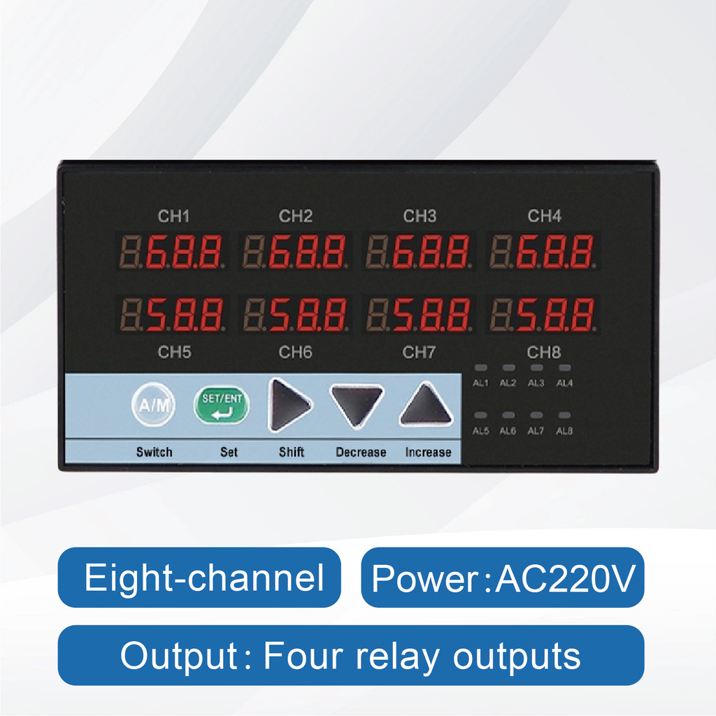 Jual Multi-loop process controller digital panel meter temperature and ...