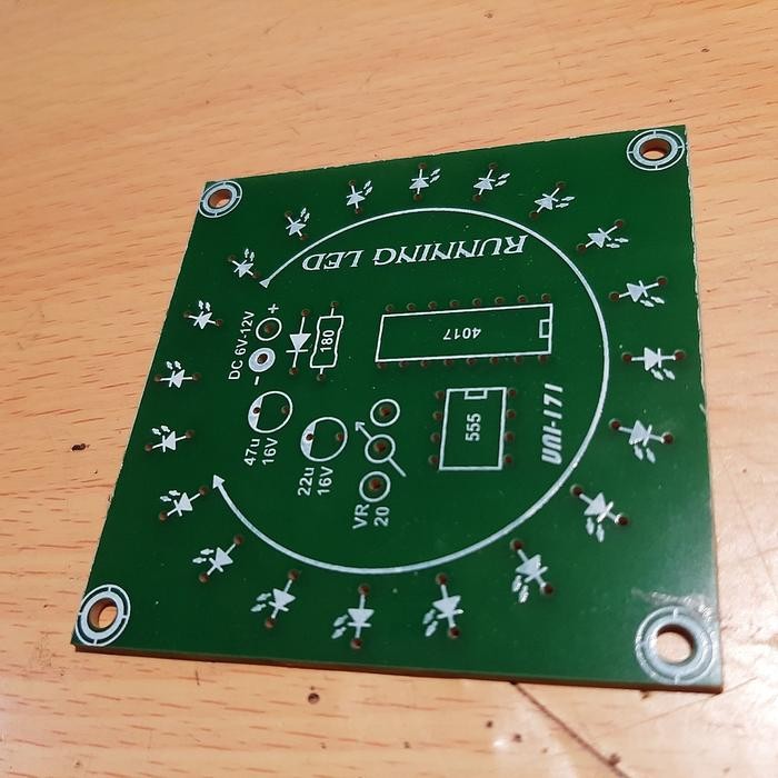 Jual Part PCB Running 20 Led Untuk Praktek Skolah | Shopee Indonesia