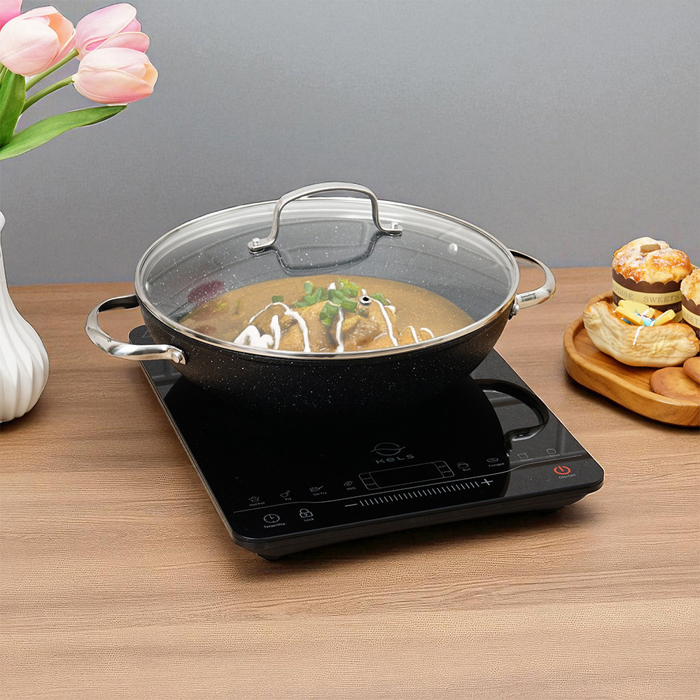 Jual Informa Cooking Color 30 cm Logan Wajan Penggorengan Wok 2 Handle ...