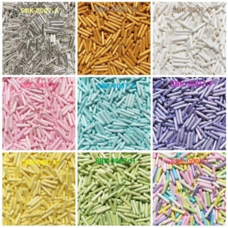 Jual 250gr Sprinkle Kapsul, Trimit Kapsul, Taburan Kue Kapsul, Edible ...