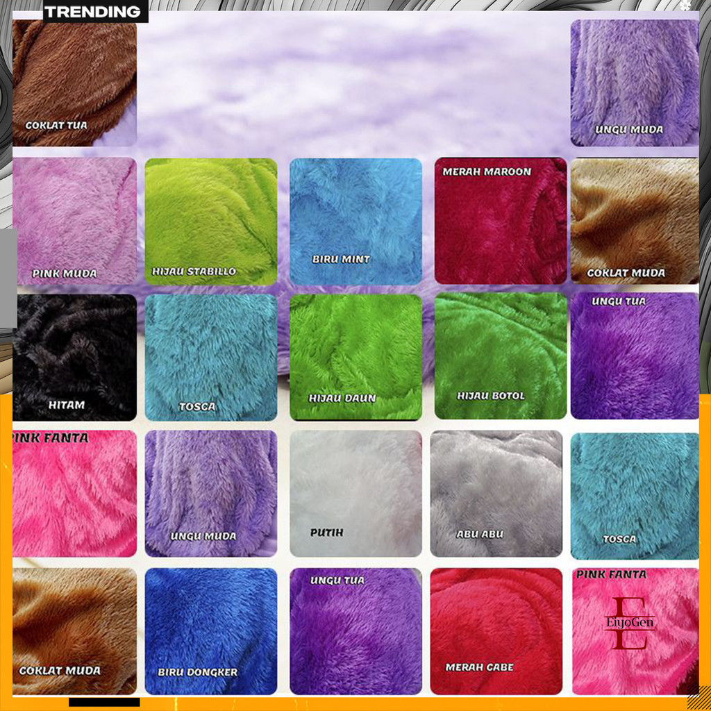 Jual kain Bulu Rasfur 50x150cm / kain Bulu /kain bulu tebal / alas foto ...