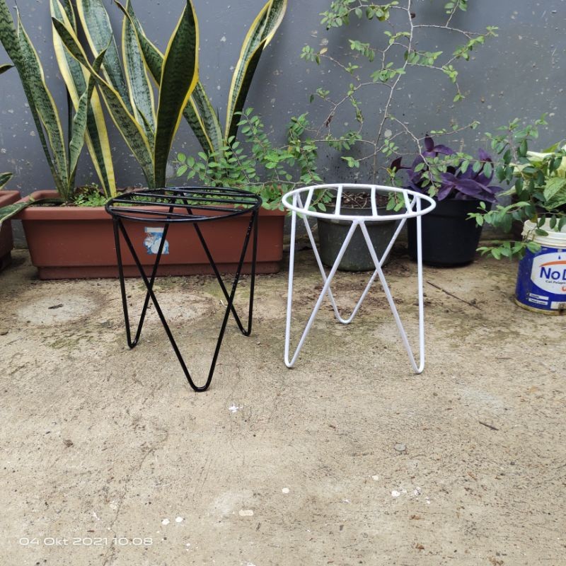 Jual UK 30X25CM / STANDING POT MINIMALIS / STANDING SEDERHANA RAM / POT ...