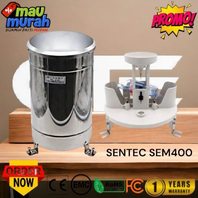 Jual Sentec SEM400 Full Stainless Steel Rain Gauge Pulse RS485 Output ...