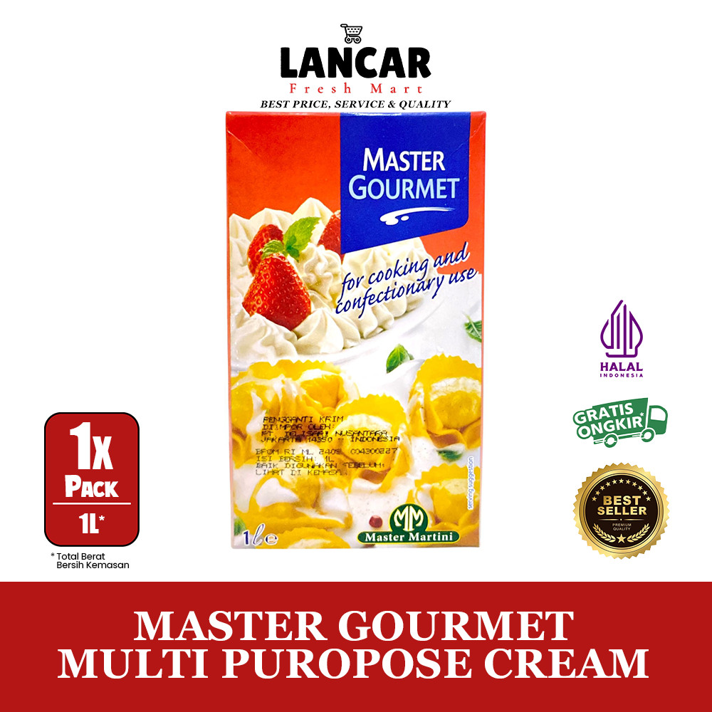 Jual MASTER GOURMET COOKING CREAM 1LITER | Shopee Indonesia