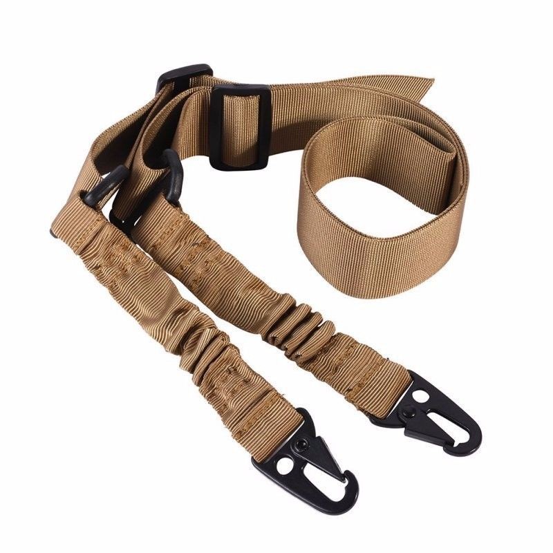 Jual Nylon Tactical 2 Point Gun Sling Shoulder Strap Outdoor Rifle ...