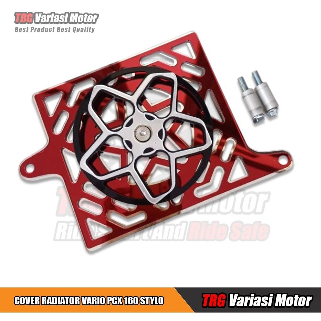 Jual Cover Radiator Vario 160 Cover Radiator PCX 160 Set Spinner ...
