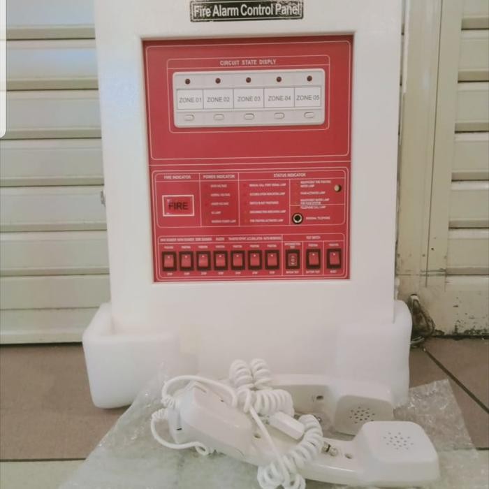 Jual MASTER CONTROL FIRE ALARM TYY 5ZONE PANEL PEMADAM API | Shopee ...