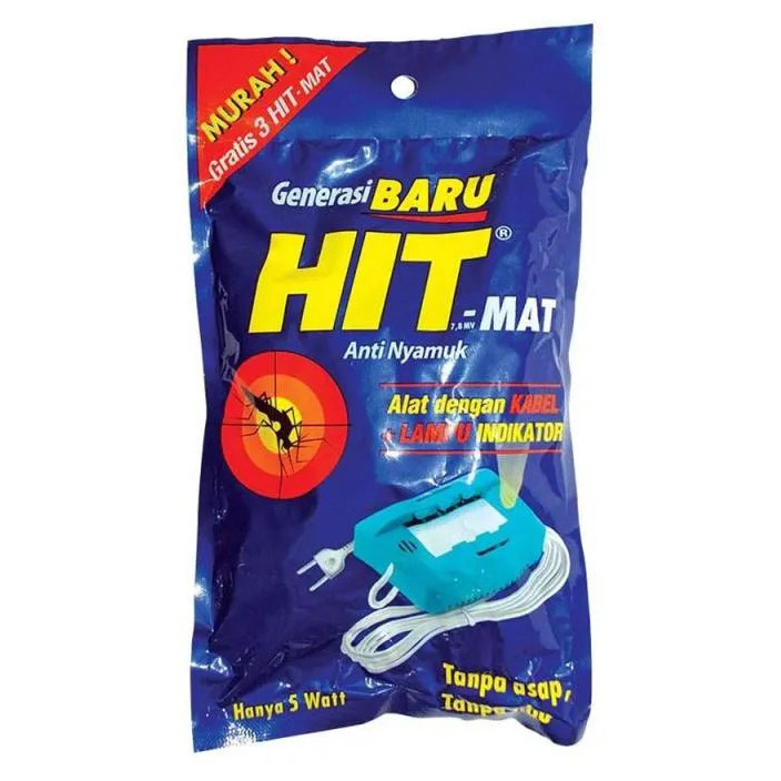 Jual Hit Mat Alat & Refill Anti Nyamuk Listrik Obat Nyamuk Elektrik ...