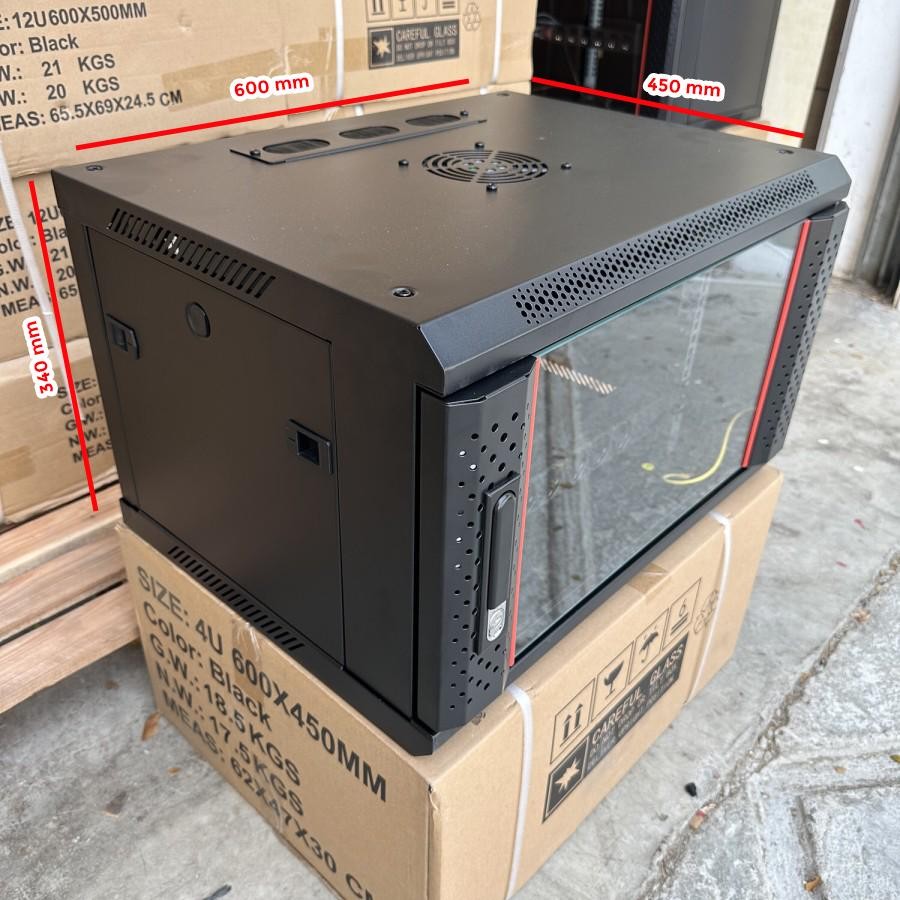 Jual wallmount rack 6U / rack server 6U | Shopee Indonesia