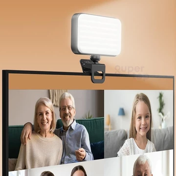 Phone Selfie Light Mini LED Cube Clip Portable Lampu Jepit Hp Lampu Ngonten Video Vlog Makeup