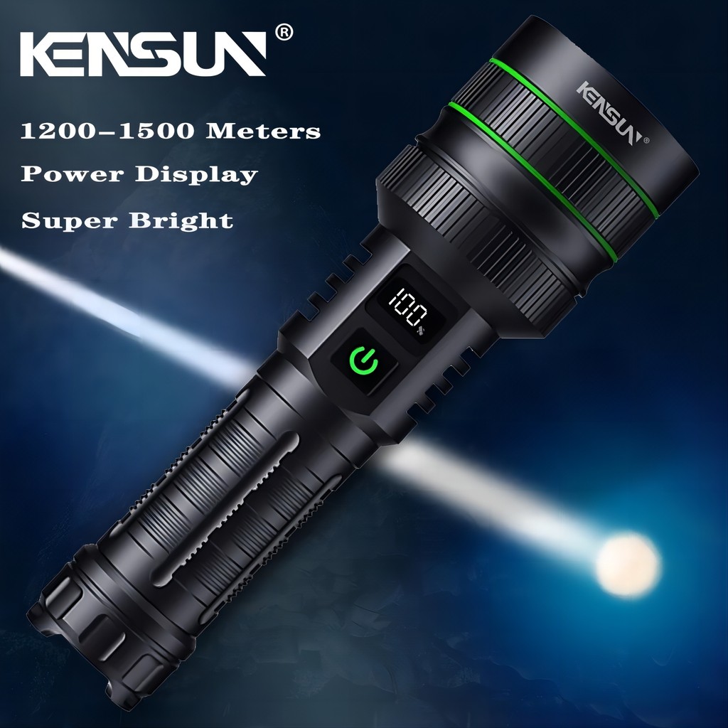 Jual Most Powerful Long Shot LED Flashlight Zoomable Camping Torch ...
