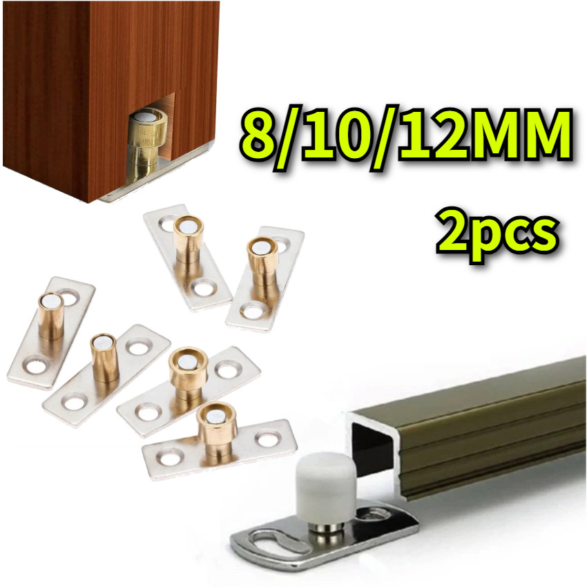 Jual 2pcs 8/10/12mm Roda Bawah Pintu Sliding Penahan Pintu Geser ...