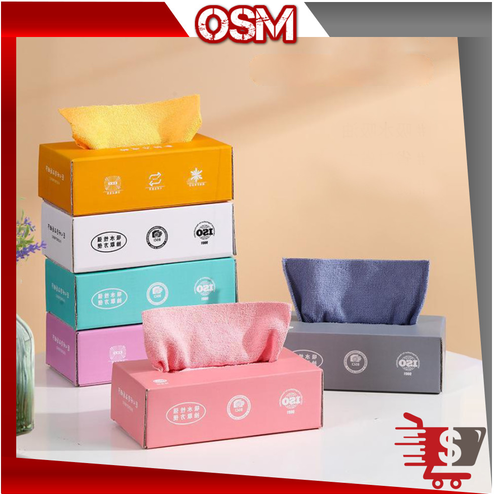 Jual OSM - H6325 Tissue Kain Lap Serap Minyak 1 kotak Isi 20 Lembar ...