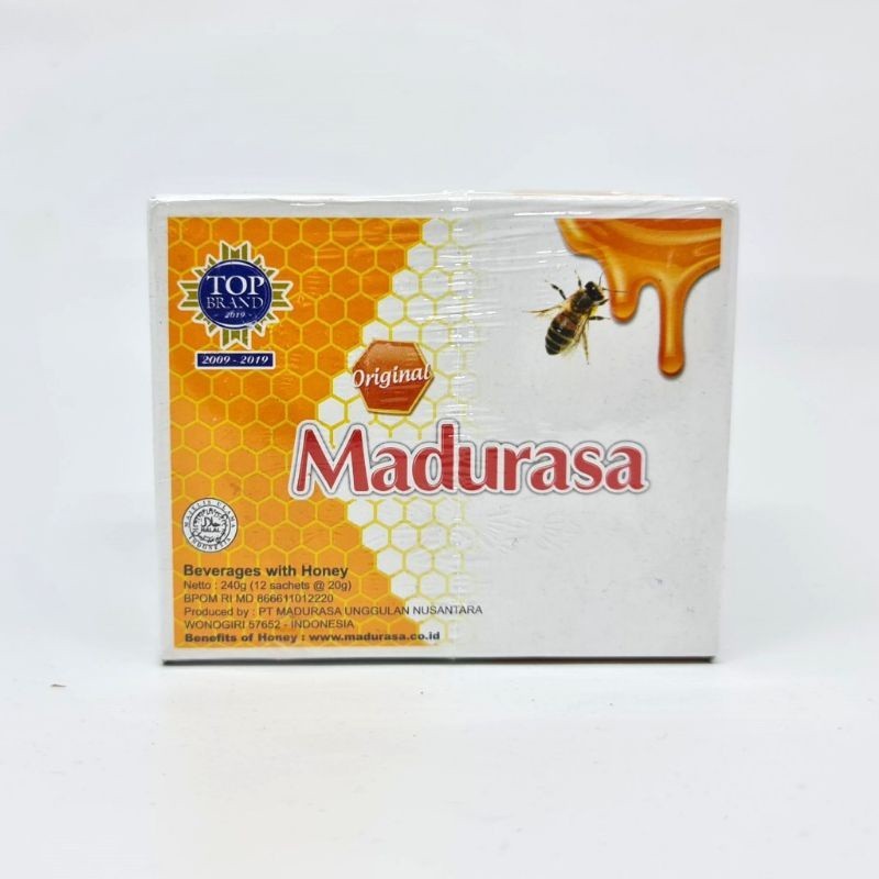 Jual madurasa 1 dus isi 12 sachet madu rasa | Shopee Indonesia