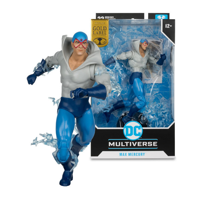 McFarlane Toys DC Multiverse Gold Label - Max Mercury (The Flash) Action Figure 17,8 Cm, Con Accessori