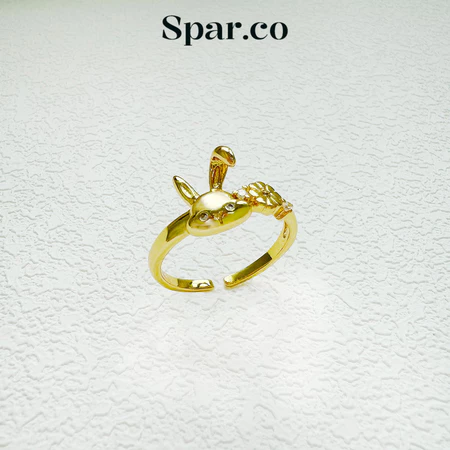 Cincin Karakter Kelinci Imut Daisy